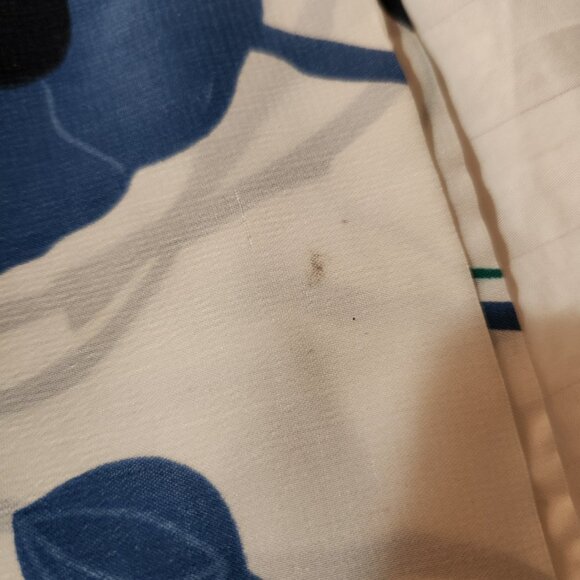 Stacy Ames *True Vintage* 50's/60's Blue Floral Day Dress, Size S (4-6), Retro - Picture 12 of 15